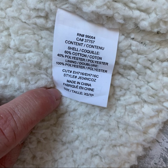 ELEMENT EDEN | Sherpa Lined Jacket Size XS - Picture 6 of 8